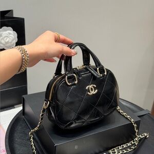 Chanel Black Mini Quilted Bag